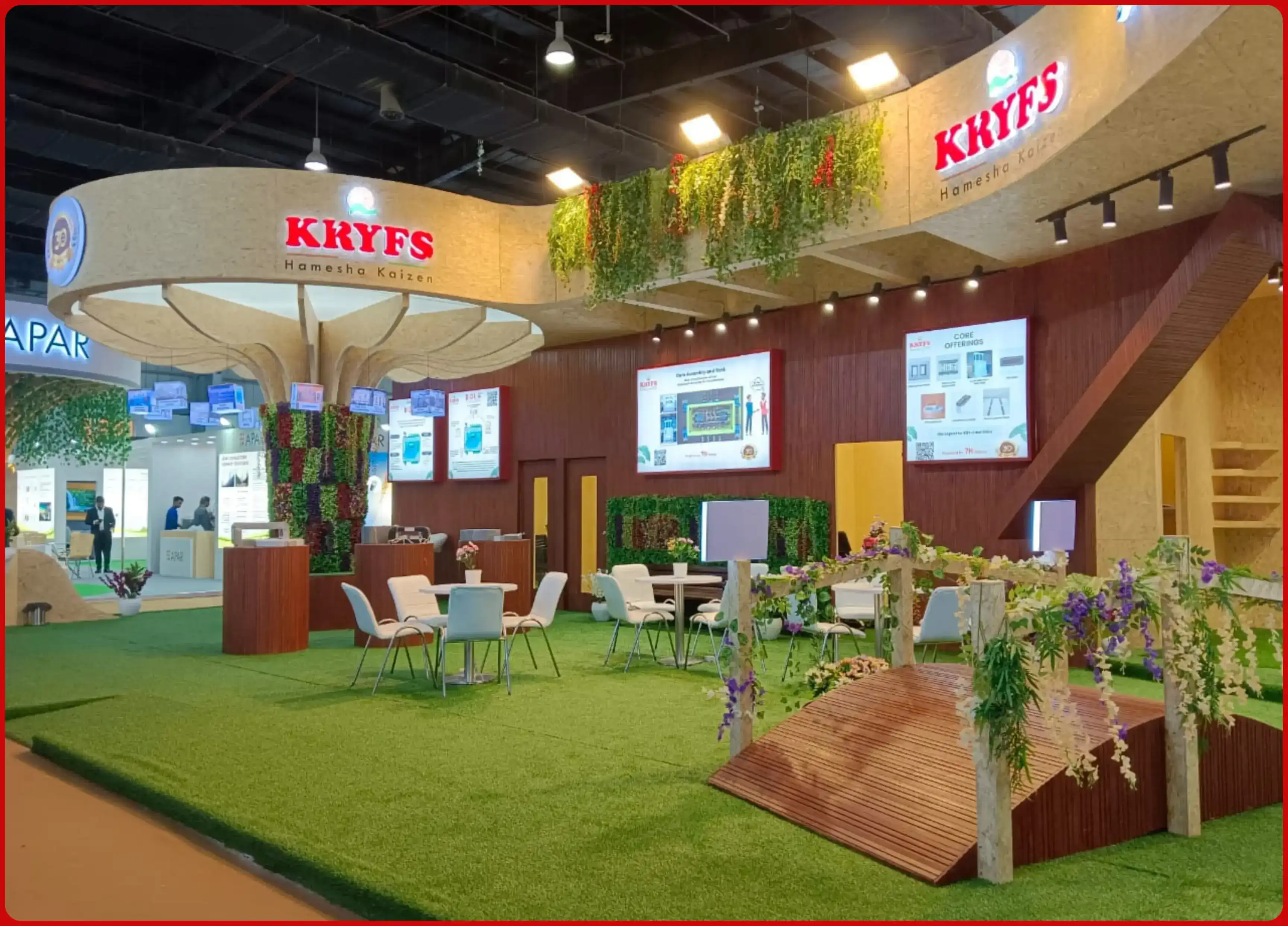 Elecrama Expo stand build by Elite Corporate Group 